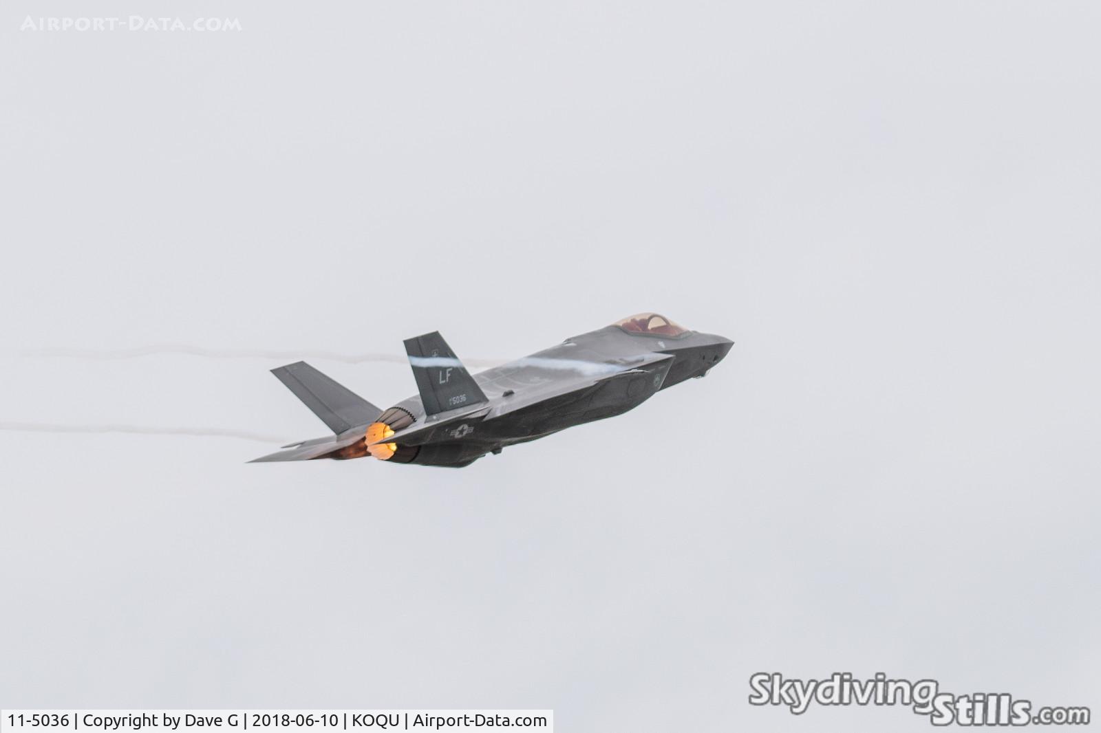 11-5036, 2014 Lockheed Martin F-35A Lightning II C/N AF-47, Rhode Island Airshow