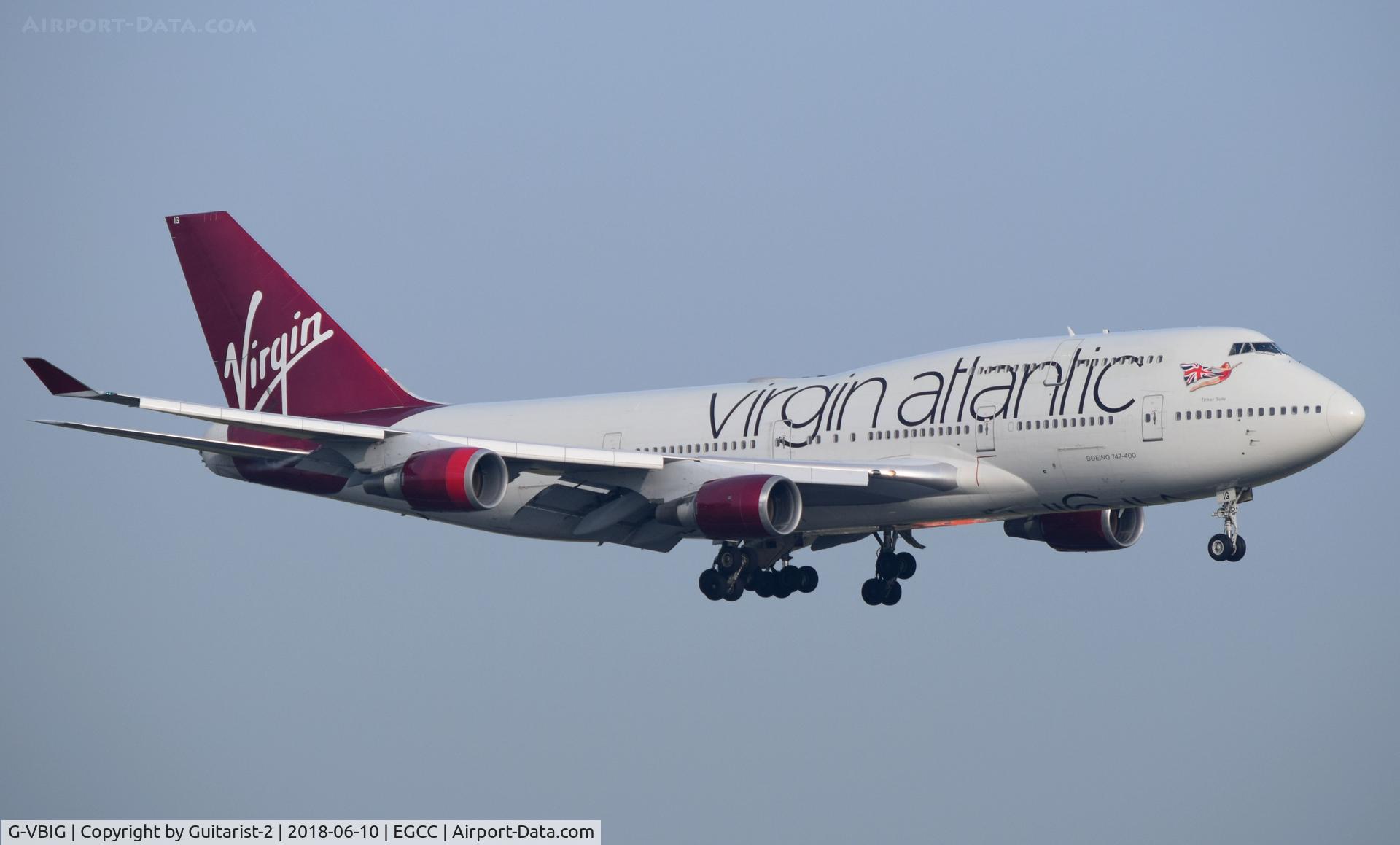 G-VBIG, 1996 Boeing 747-4Q8 C/N 26255, At Manchester