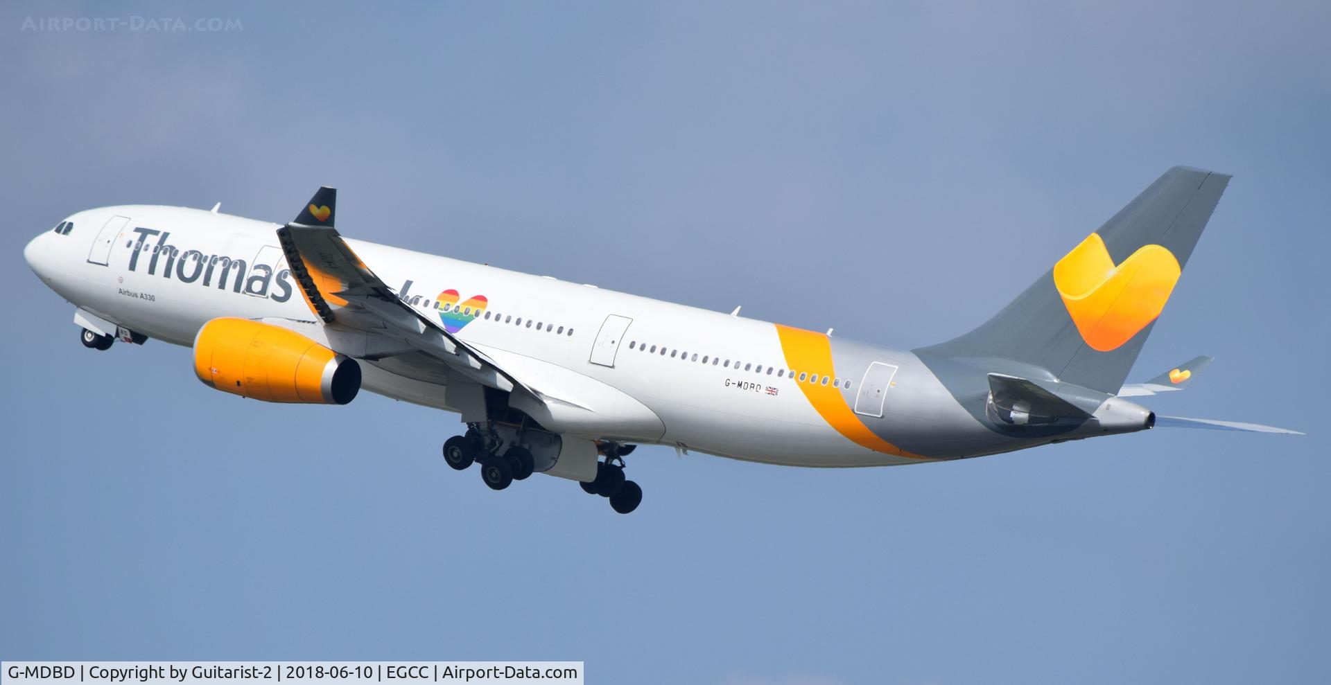 G-MDBD, 1999 Airbus A330-243 C/N 266, At Manchester