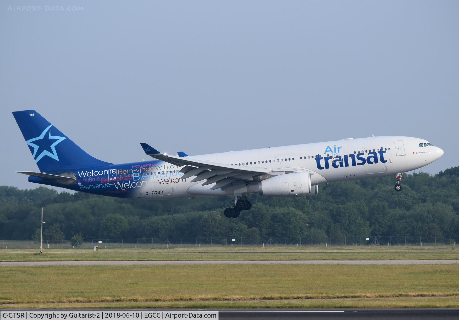 C-GTSR, 2008 Airbus A330-243 C/N 966, At Manchester