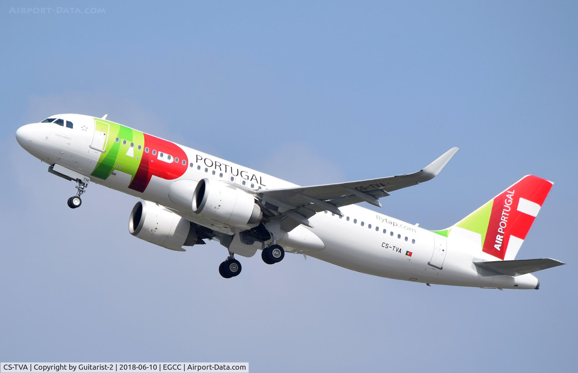 CS-TVA, 2018 Airbus A320-251N C/N 8043, At Manchester