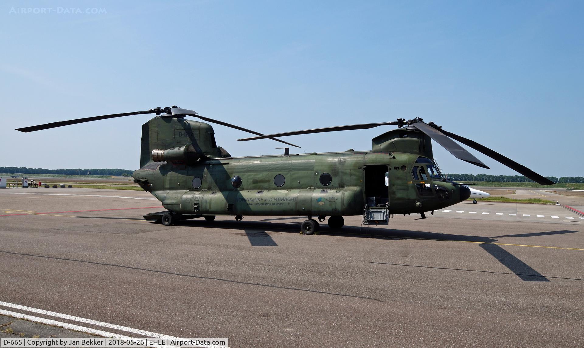 D-665, Boeing CH-47D Chinook C/N M.3665/NL-005, Lelystad Airport. Royal Netherlands Air Force (KLU)