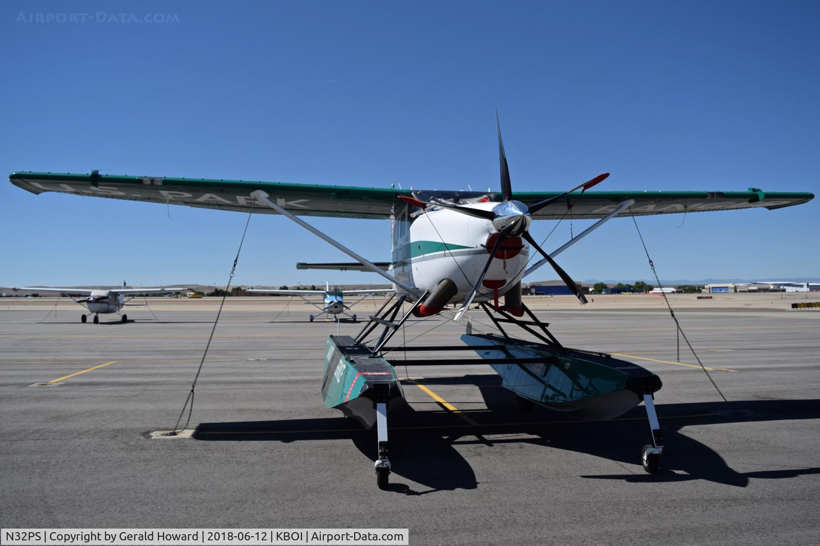 N32PS, 1984 Cessna U206G Stationair C/N U20606838, With a five blade prop turboprop engine I am sure the performance is pretty good even with the floats on.