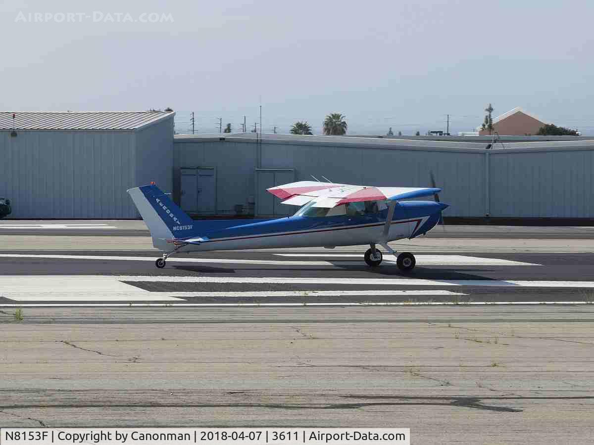 N8153F, 1973 Cessna A150L Aerobat C/N A1500454, Rolling
