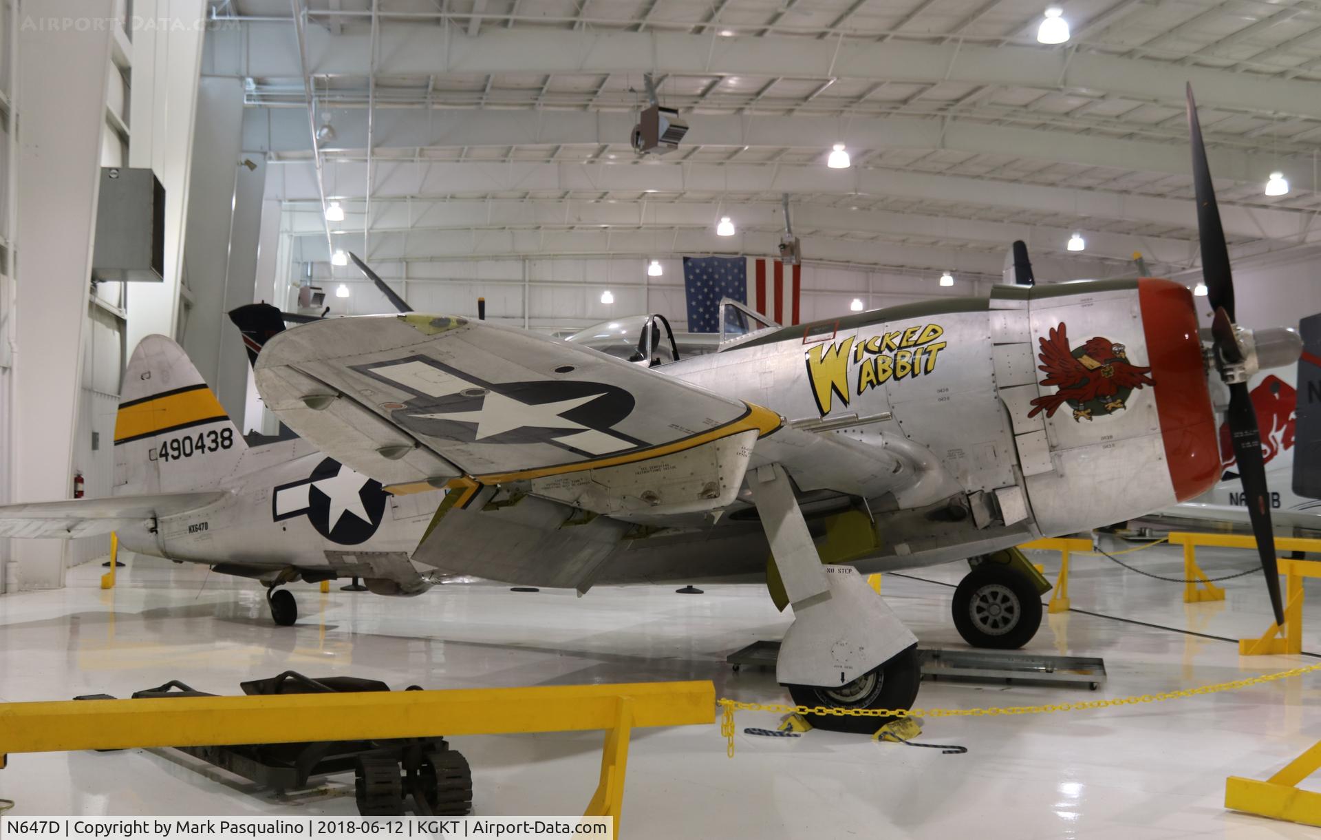 N647D, 1944 Republic P-47D Thunderbolt C/N 8955583, Republic P-47D