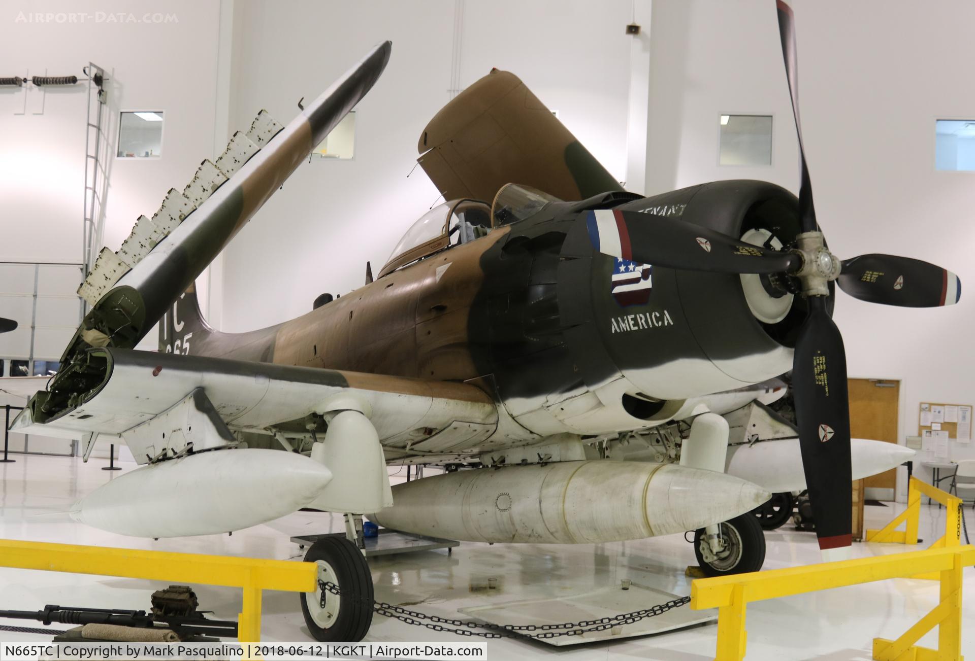 N665TC, Douglas AD-6 Skyraider C/N 10897, Douglas AD-6