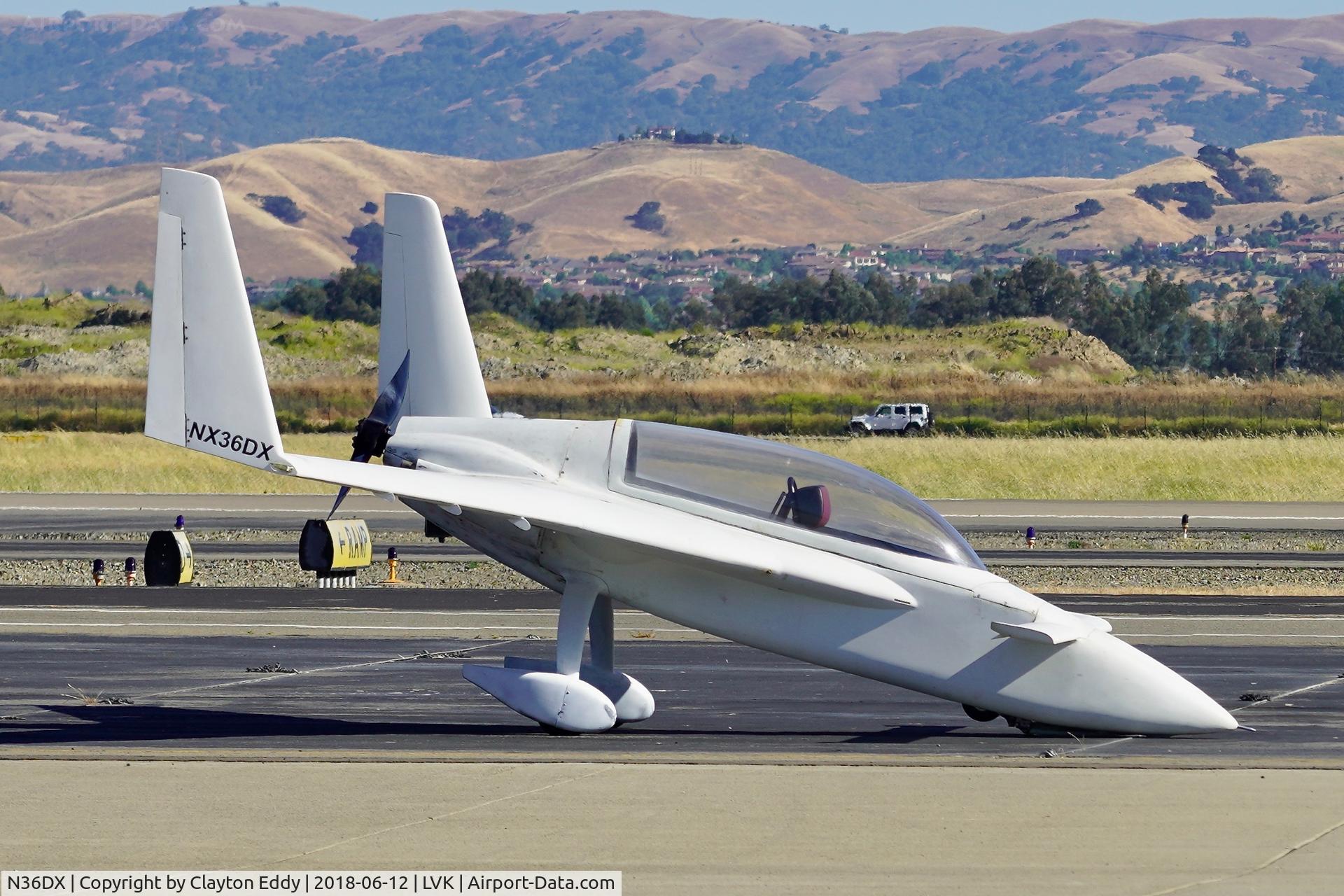 N36DX, 2017 Rutan Long-EZ C/N 001, Livermore Airport California 2018.