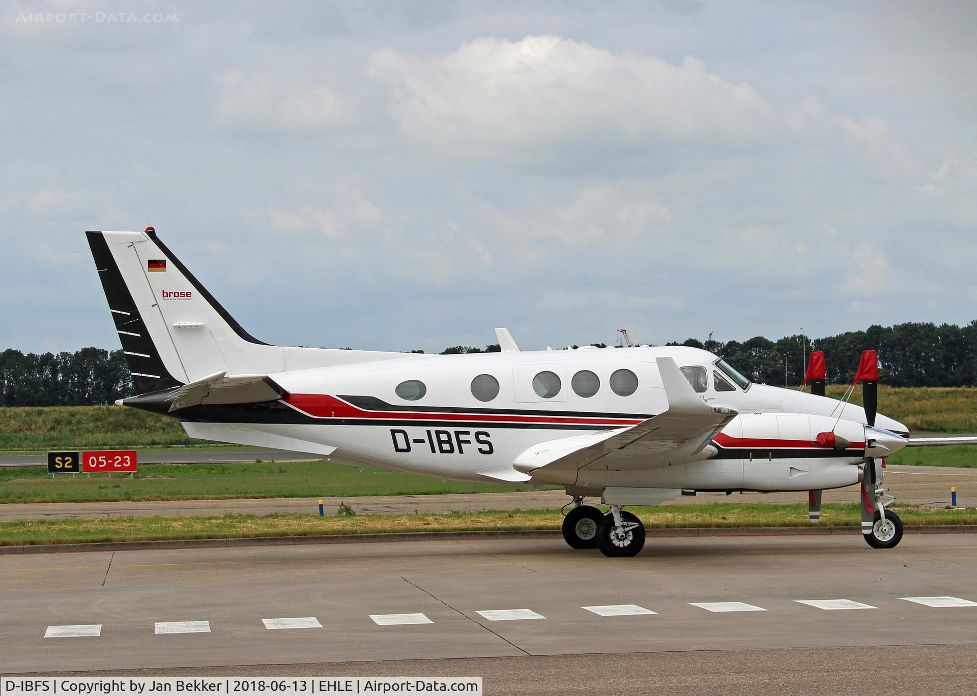 D-IBFS, 2009 Hawker Beechcraft C90GTi King Air King Air C/N LJ-1948, Lelystad Airport