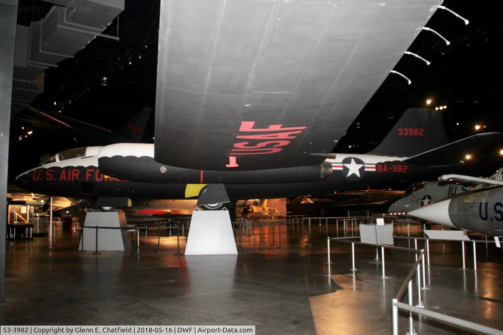 53-3982, 1953 Martin EB-57D Canberra C/N 006, The best left-side shot available