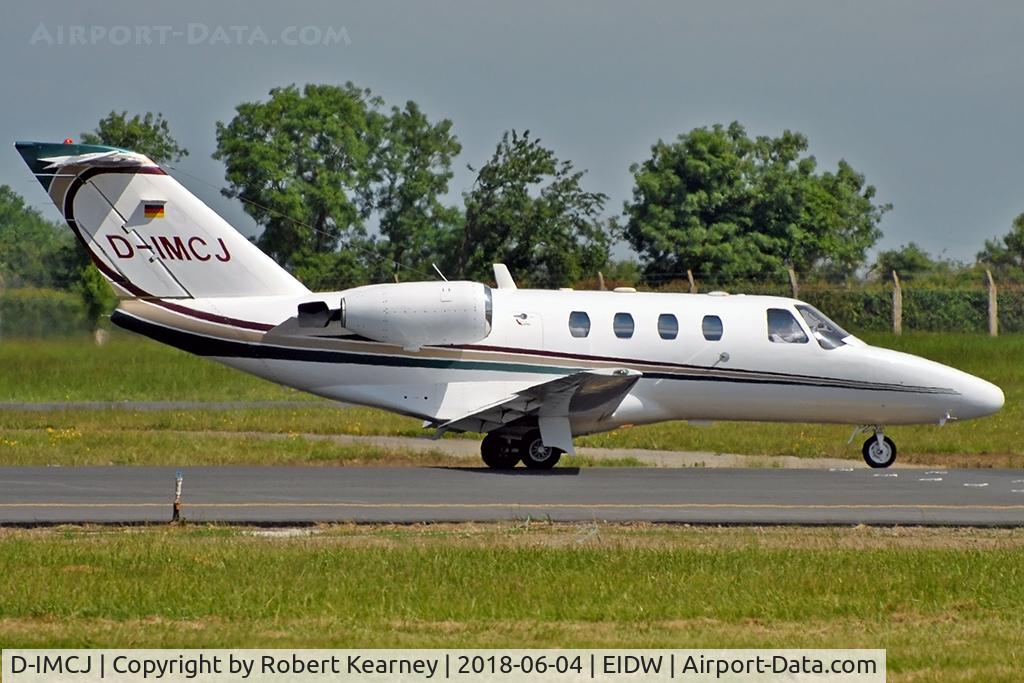 D-IMCJ, Cessna 525 CitationJet C/N 525-0258, Lining up r/w 10
