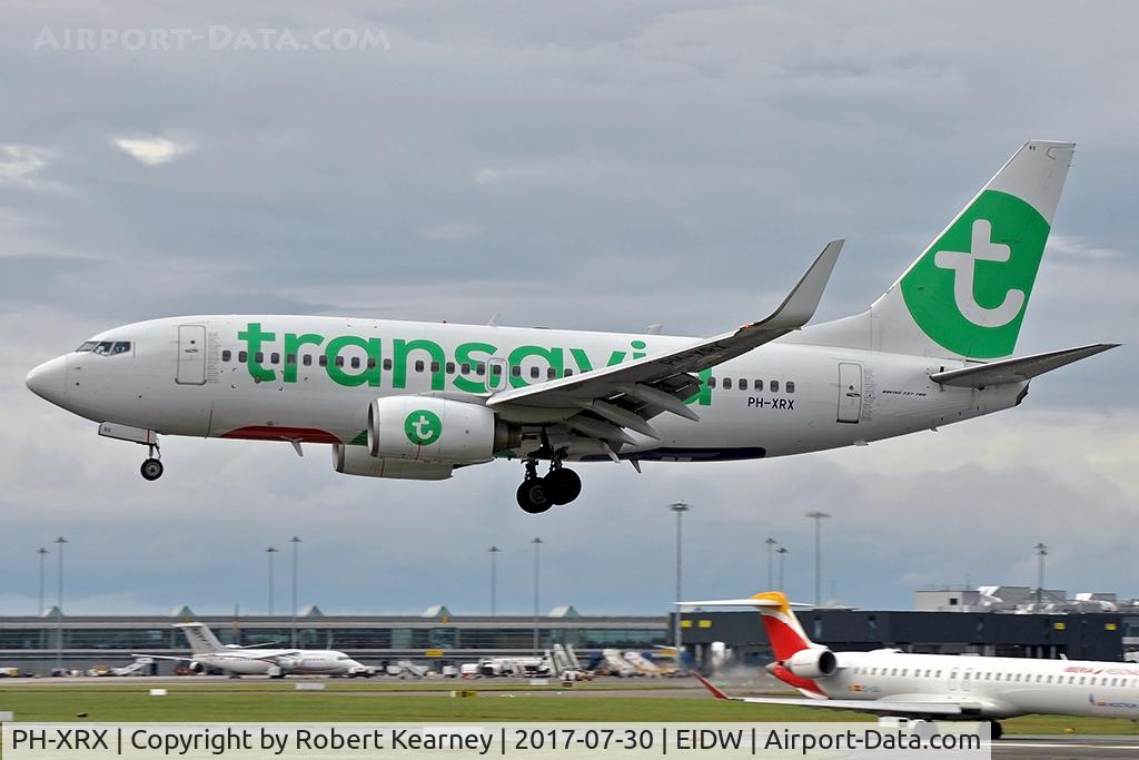 PH-XRX, 2003 Boeing 737-7K2 C/N 33464, Short final r/w 28