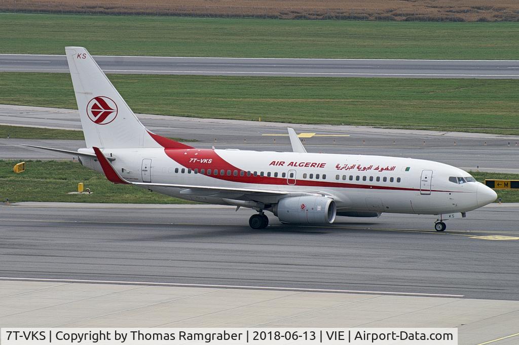 7T-VKS, 2016 Boeing 737-7D6C C/N 61340, Air Algerie Boeing 737-700