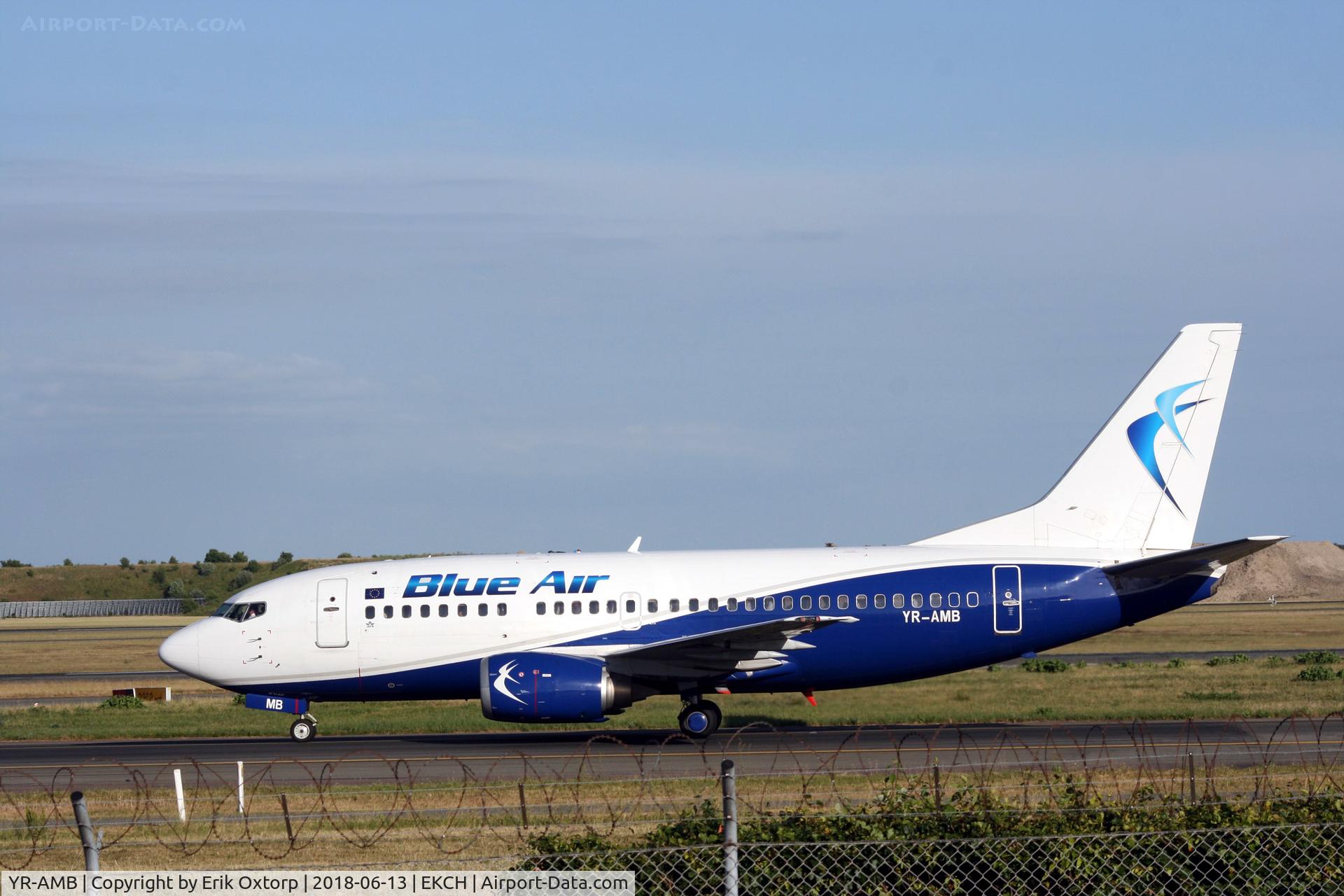 YR-AMB, 1991 Boeing 737-530 C/N 24943, YR-AMB landed rw 04L