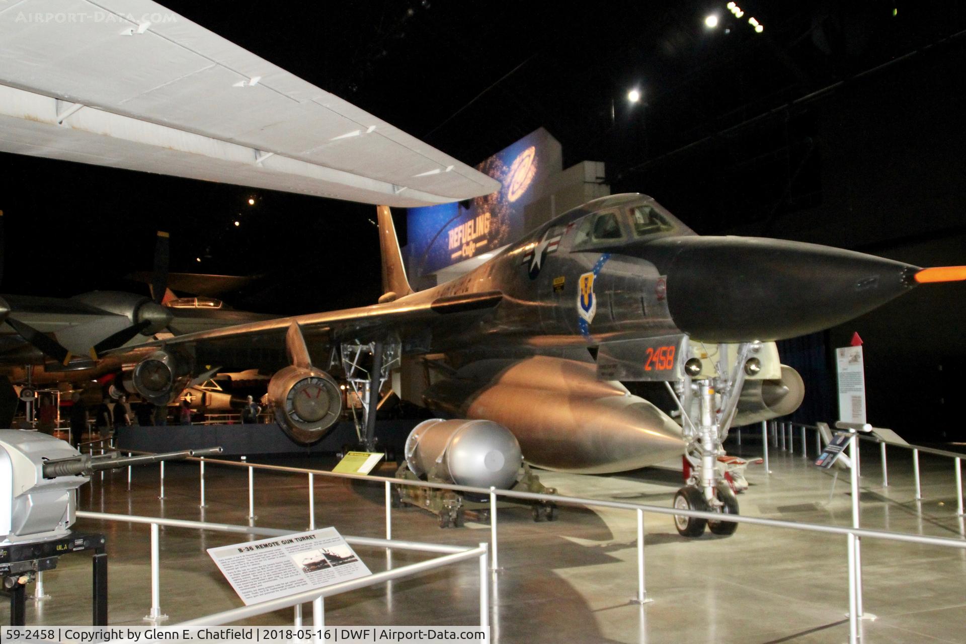 59-2458, 1959 Convair B-58A Hustler C/N 61, A crowded right-side shot