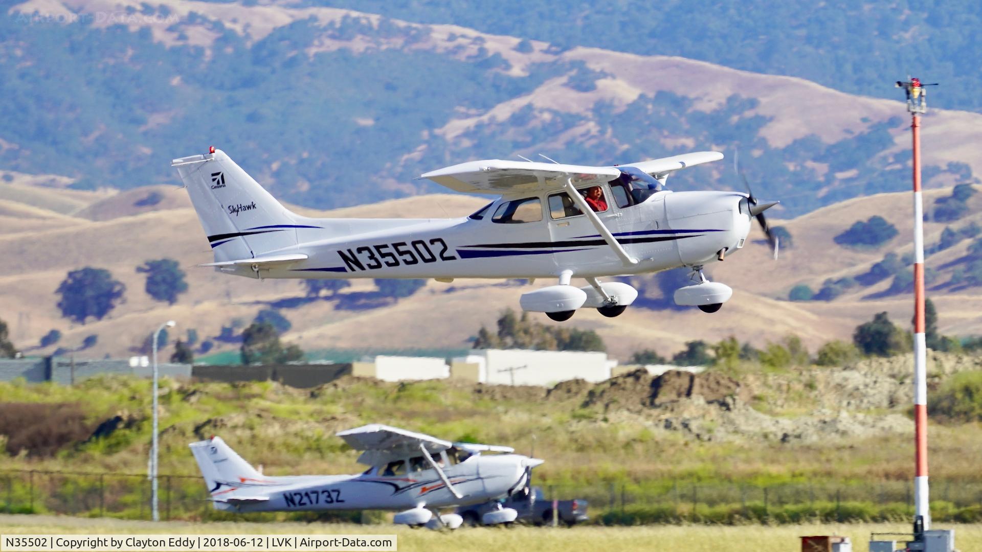 N35502, Cessna 172S C/N 172S8895, Livermore Airport California 2018.