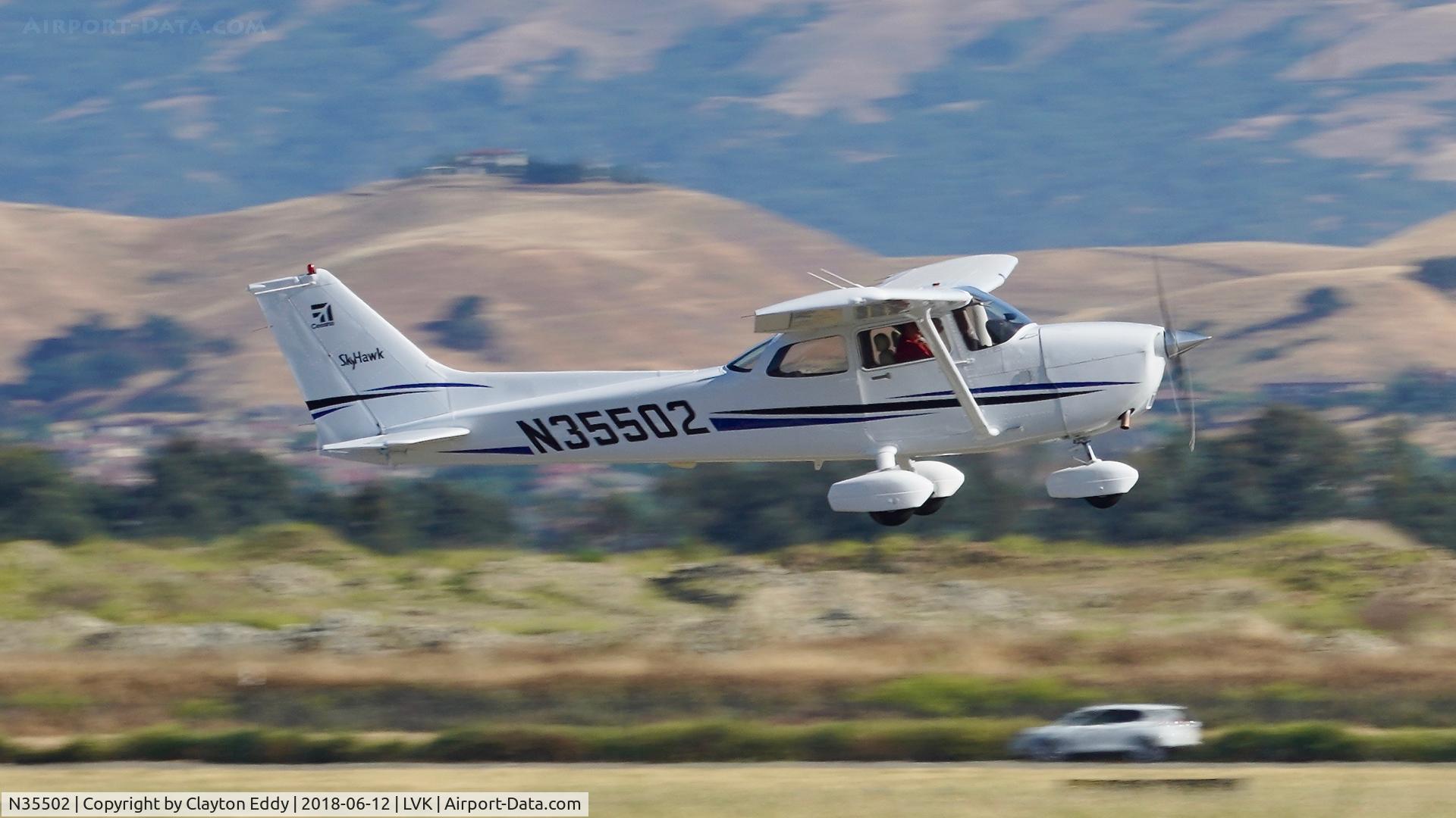 N35502, Cessna 172S C/N 172S8895, Livermore Airport California 2018.