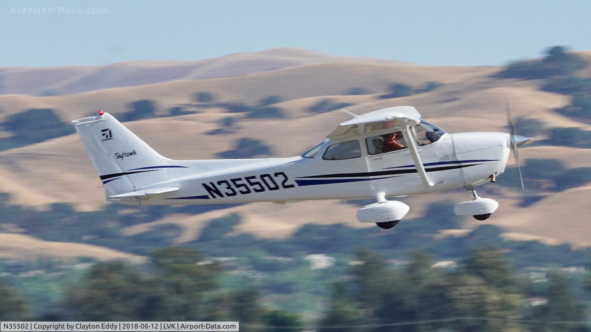 N35502, Cessna 172S C/N 172S8895, Livermore Airport California 2018.
