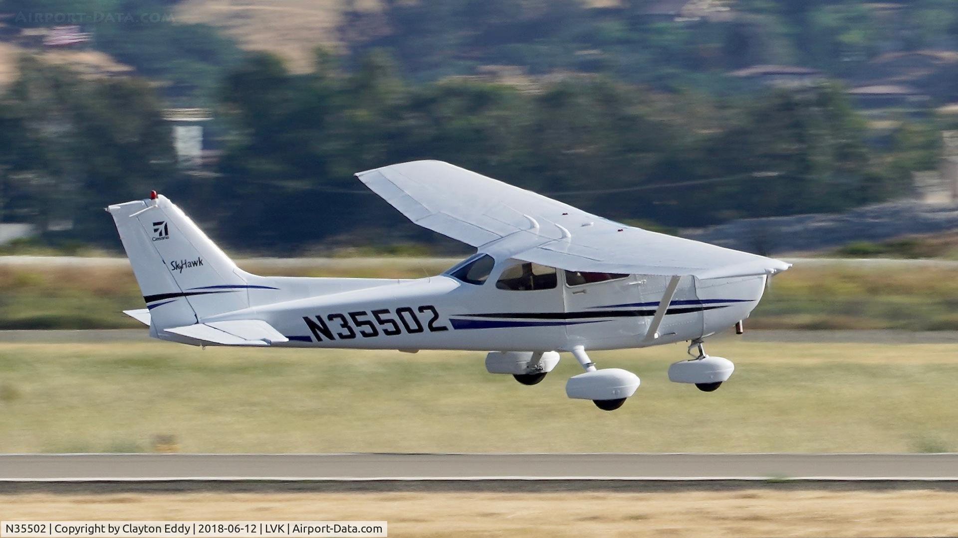 N35502, Cessna 172S C/N 172S8895, Livermore Airport California 2018.