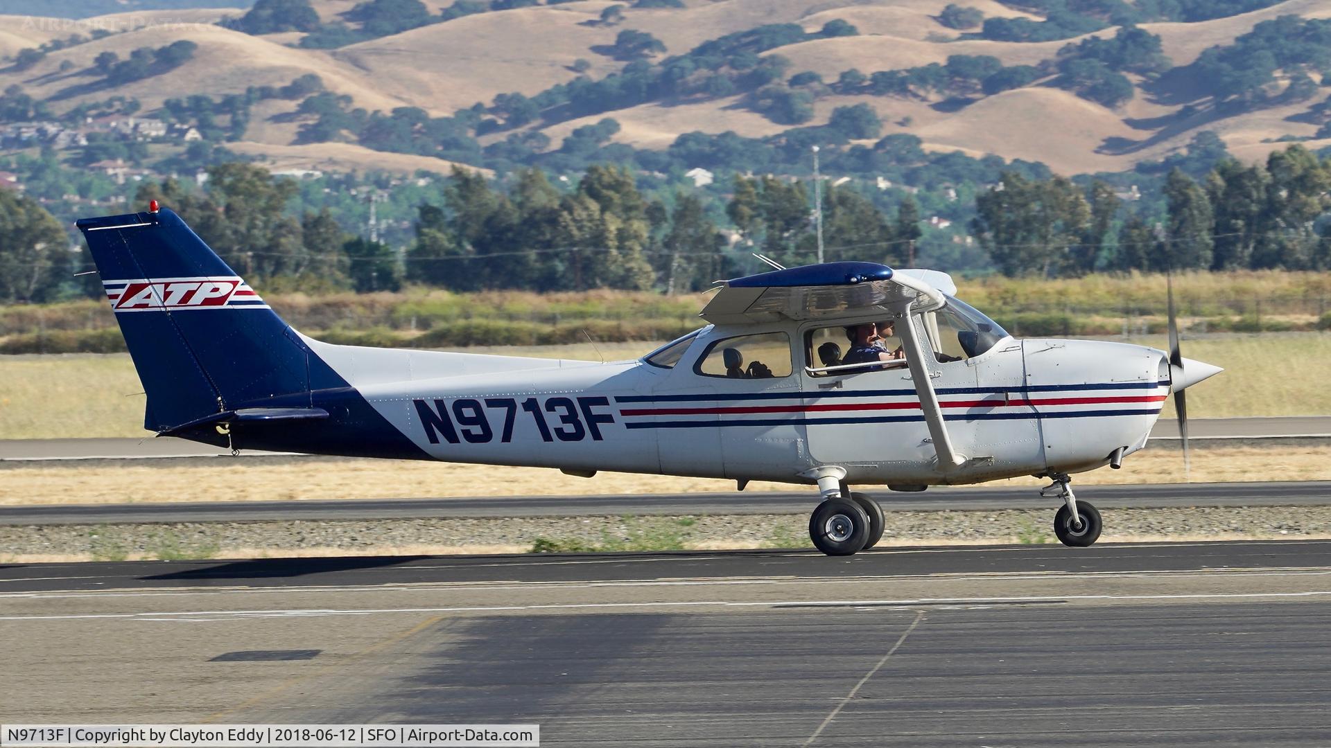 N9713F, 1997 Cessna 172R C/N 17280018, Livermore Airport California 2018.