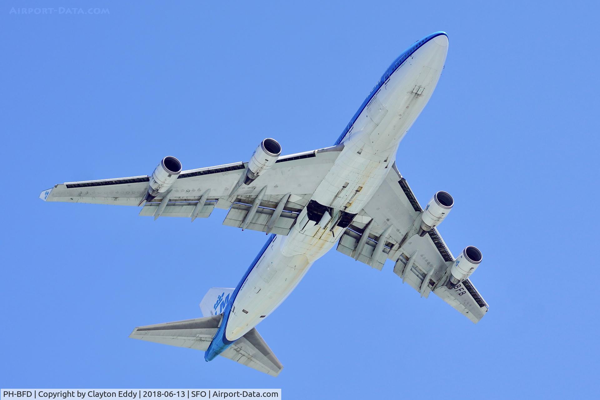PH-BFD, 1989 Boeing 747-406BC C/N 24001, SFO 2018.