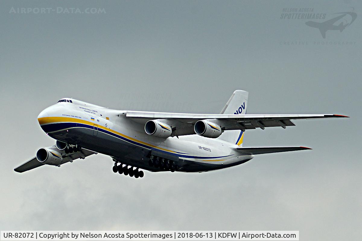 UR-82072, 1993 Antonov An-124-100 Ruslan C/N 9773053359136, Madrid > Chicago
