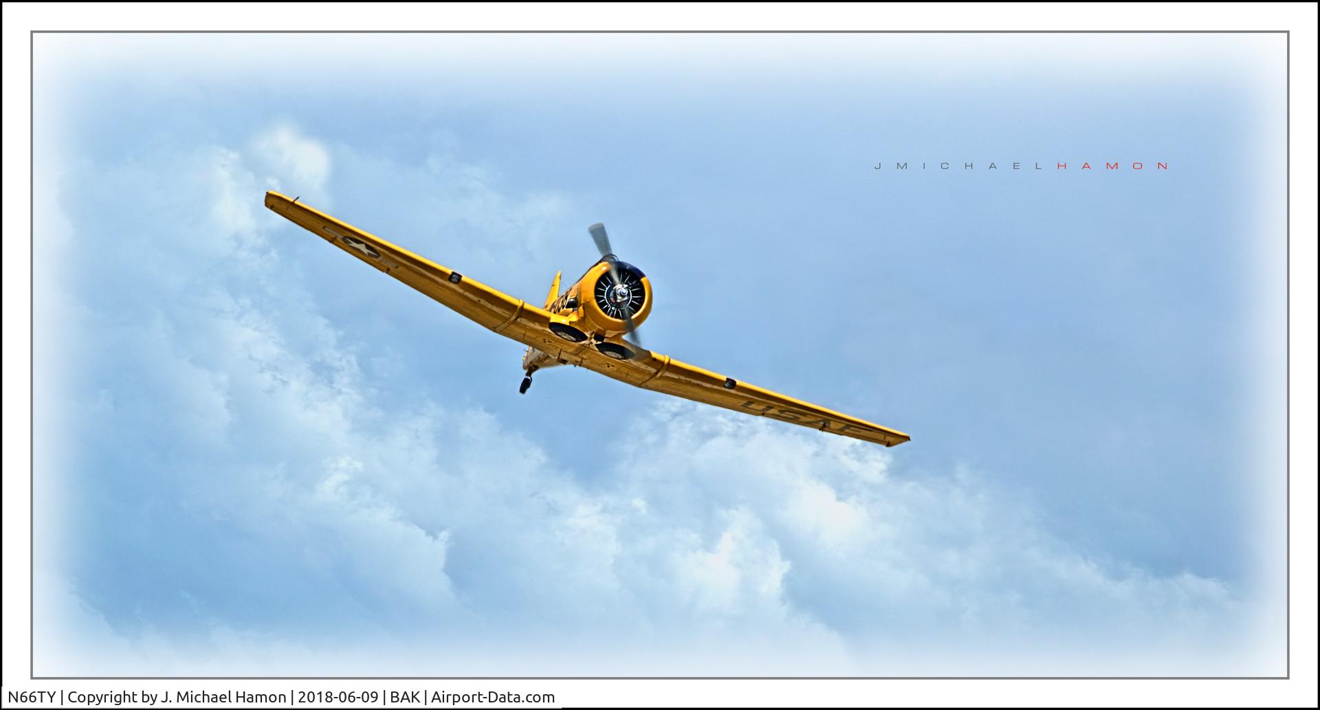 N66TY, North American T-6G Texan C/N 168-142, Aviation Day 2018