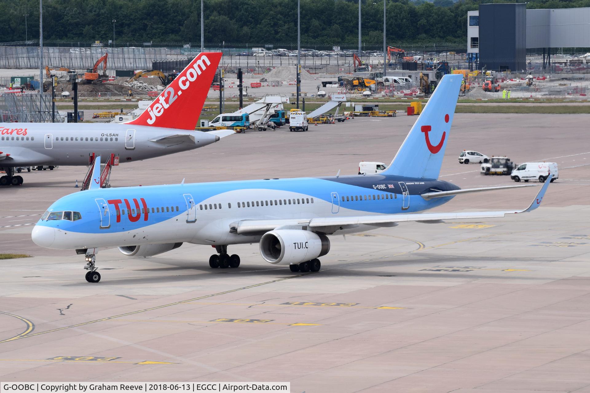 G-OOBC, 2003 Boeing 757-28A C/N 33098, In TUI livery at Manchester.