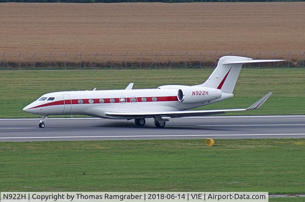N922H, 2013 Gulfstream Aerospace G650 (G-VI) C/N 6020, Honeywell Aerospace Gulfstream G650