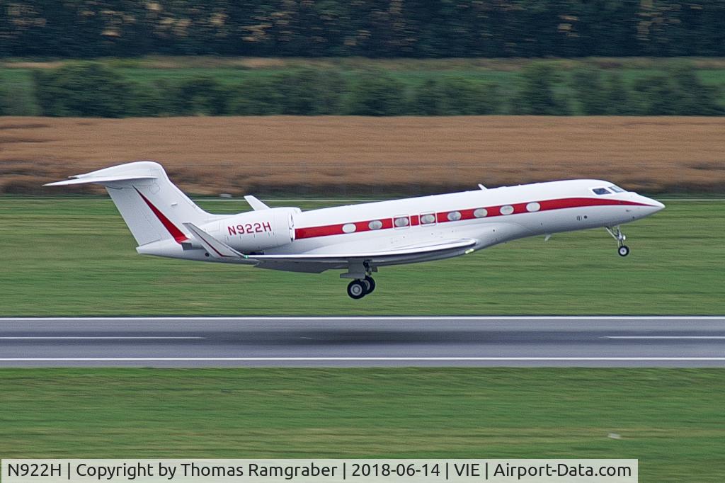 N922H, 2013 Gulfstream Aerospace G650 (G-VI) C/N 6020, Honeywell Aerospace Gulfstream G650