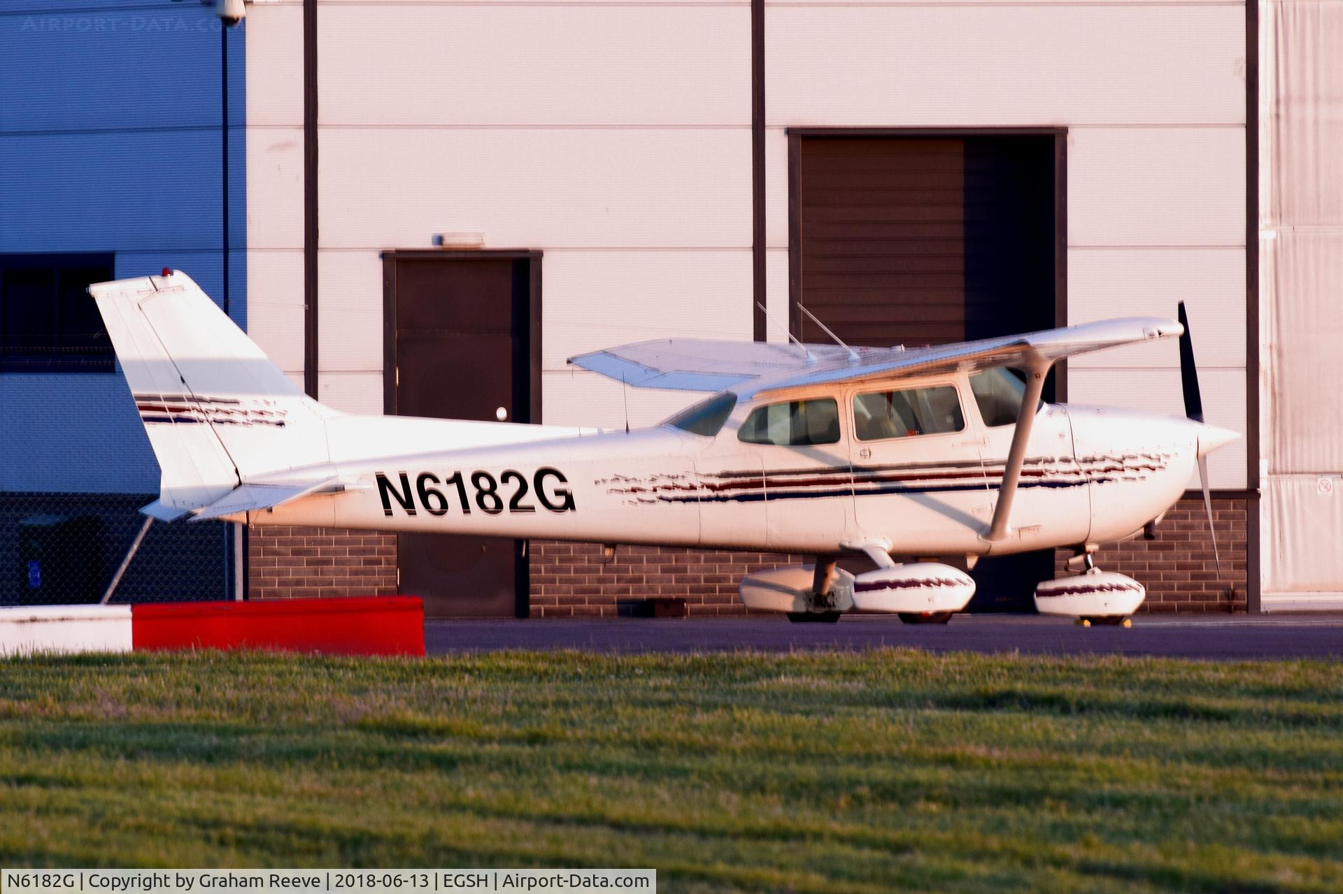 N6182G, 1979 Cessna 172N C/N 17273576, Parked at Norwich.