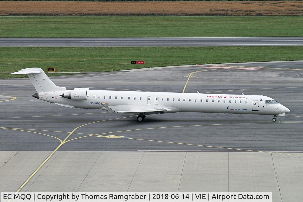 EC-MQQ, 2017 Bombardier CRJ-1000 (CL-600-2E25) C/N 19055, Air Nostrum Canadair Regionaljet 1000
