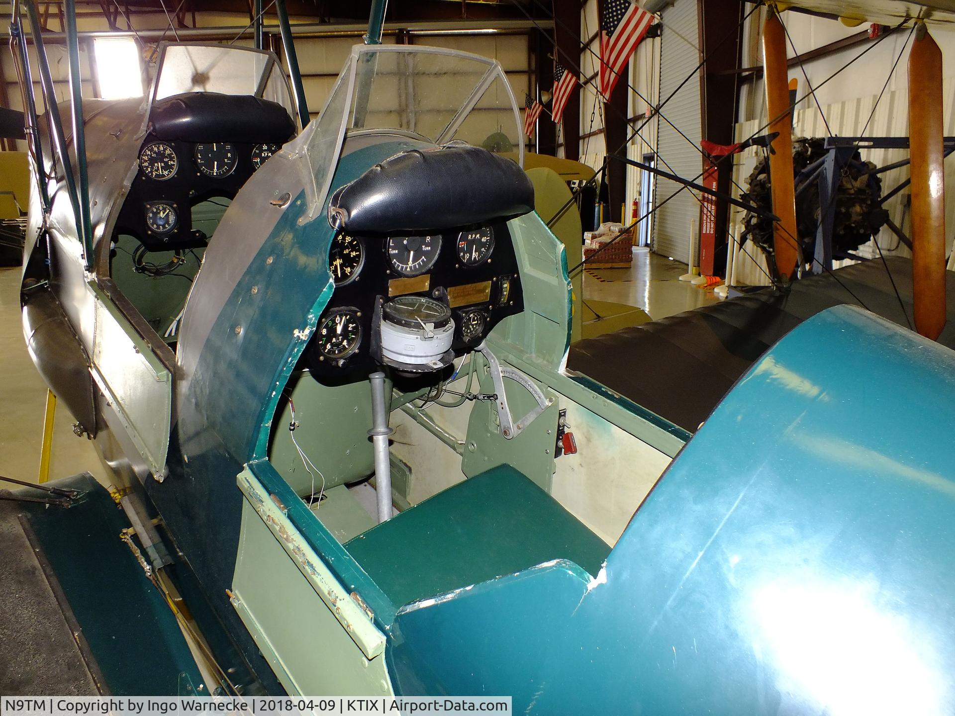 N9TM, 1951 De Havilland DH-82A Tiger Moth II Tiger Moth II C/N 86577, De Havilland D.H.82A Tiger Moth at the VAC Warbird Museum, Titusville FL  #c