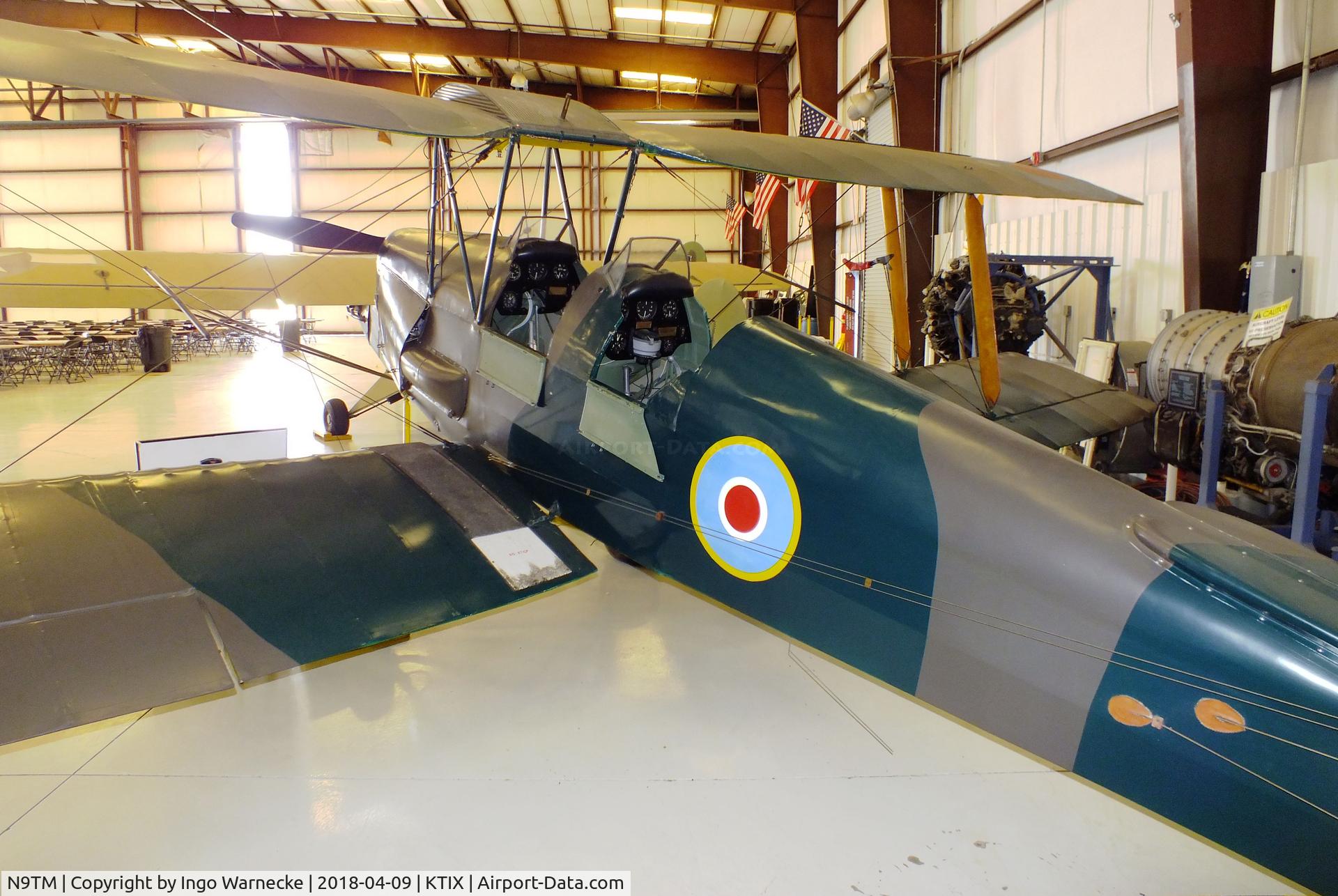N9TM, 1951 De Havilland DH-82A Tiger Moth II Tiger Moth II C/N 86577, De Havilland D.H.82A Tiger Moth at the VAC Warbird Museum, Titusville FL