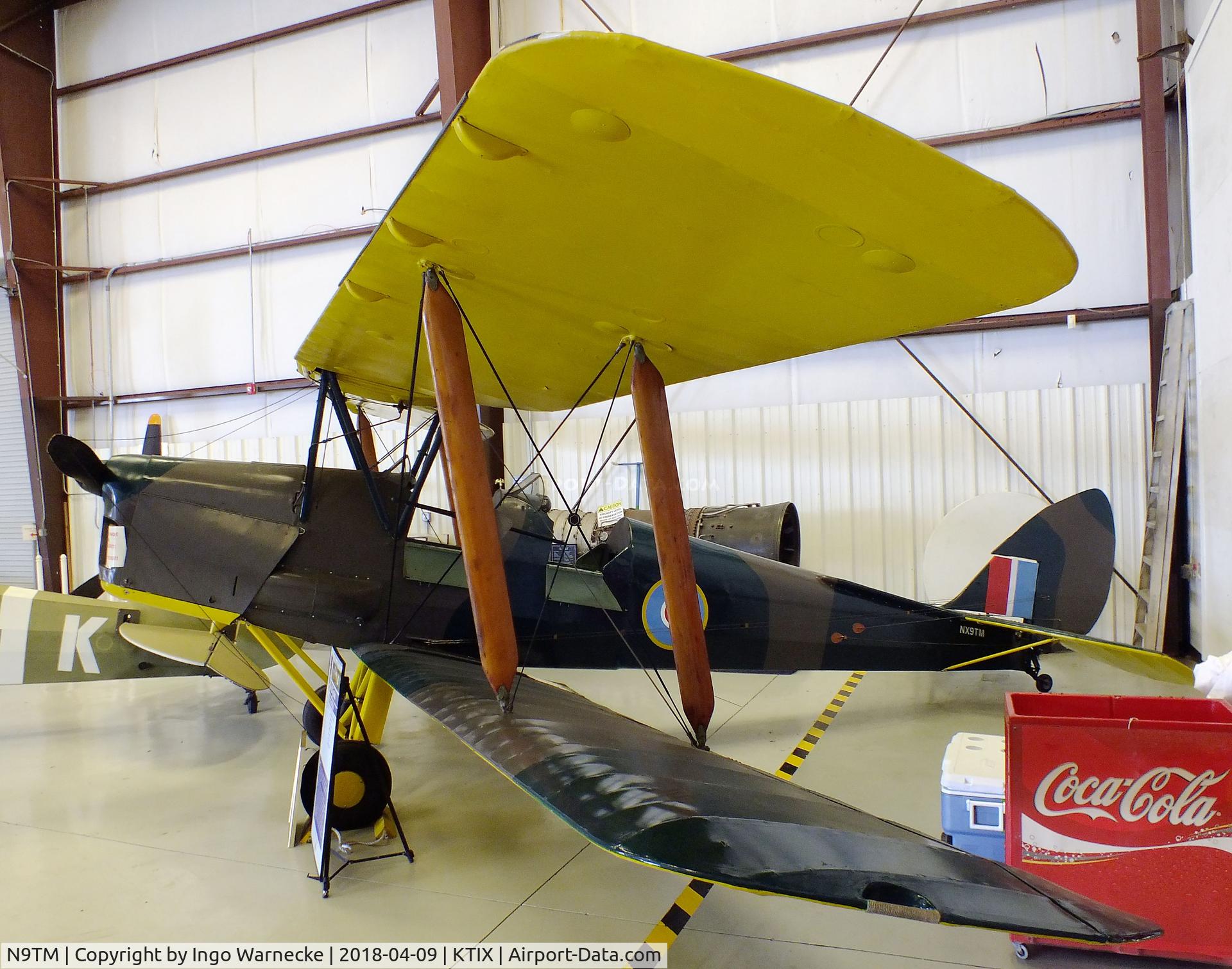 N9TM, 1951 De Havilland DH-82A Tiger Moth II Tiger Moth II C/N 86577, De Havilland D.H.82A Tiger Moth at the VAC Warbird Museum, Titusville FL