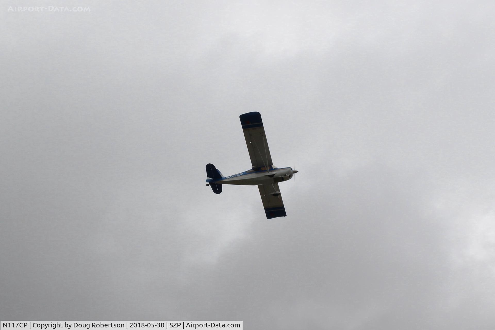 N117CP, American Champion 7GCBC Citabria C/N 1275-99, 1999 American Champion 7GCBC CITABRIA, Lycoming O-320 150 Hp, takeoff climb Rwy 22