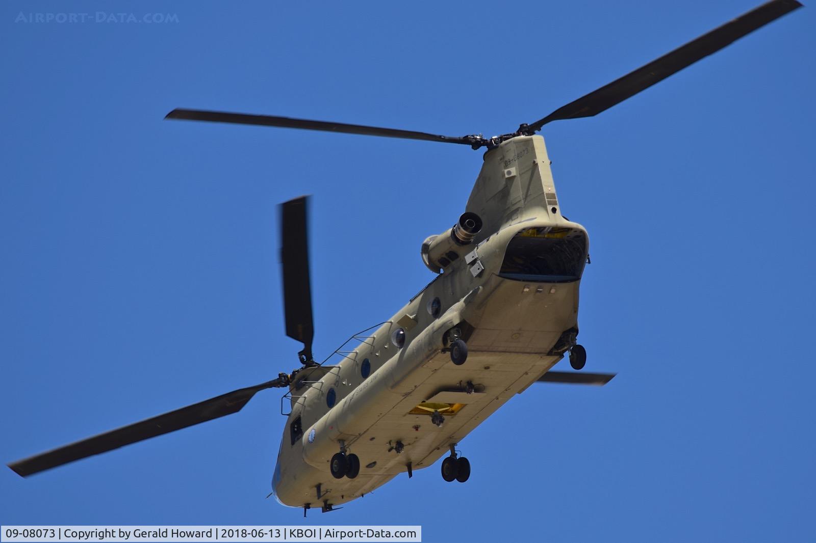 09-08073, 2009 Boeing CH-47F Chinook C/N M8073, Washington Army National Guard.