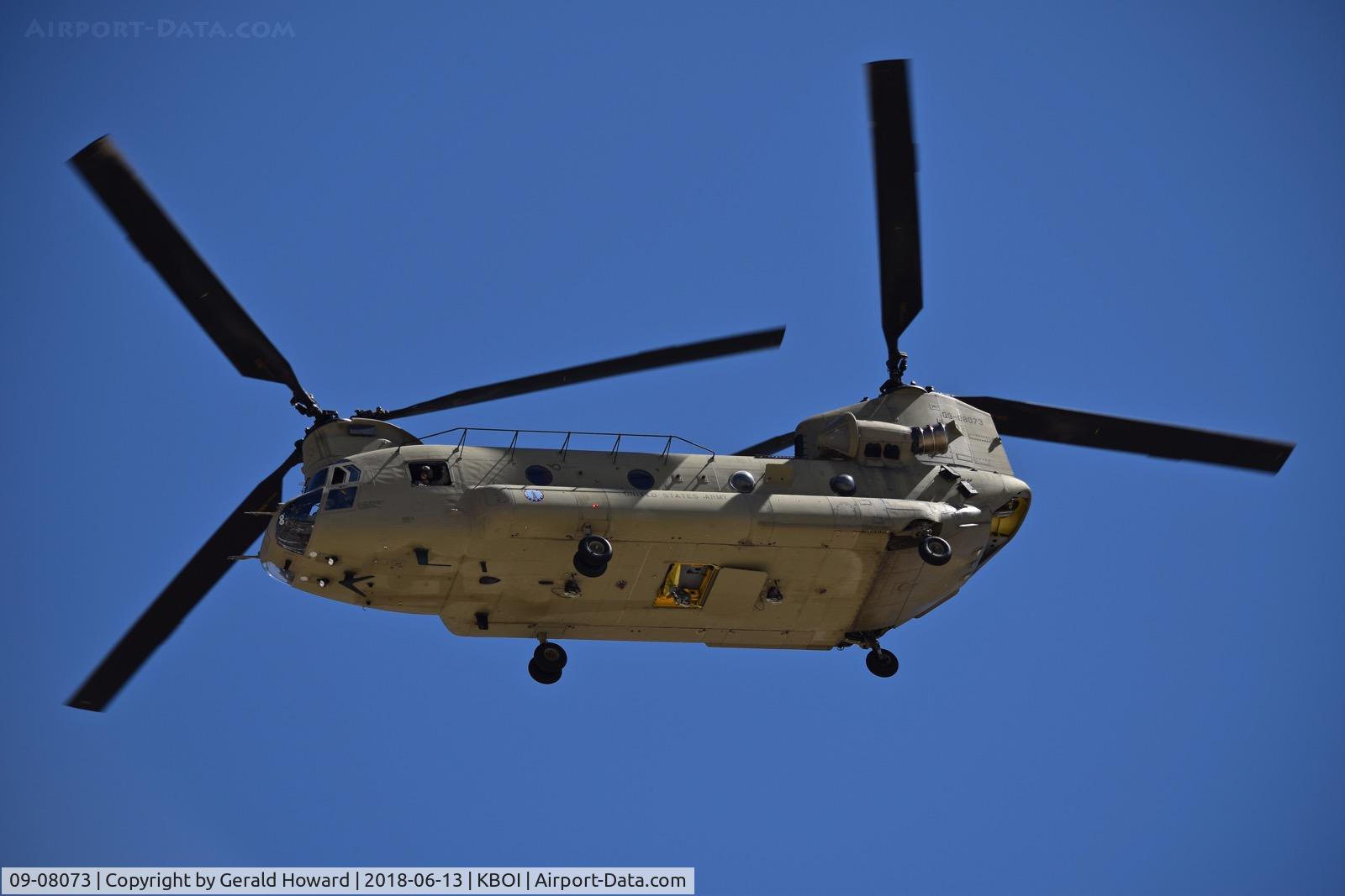 09-08073, 2009 Boeing CH-47F Chinook C/N M8073, Washington Army National Guard.
