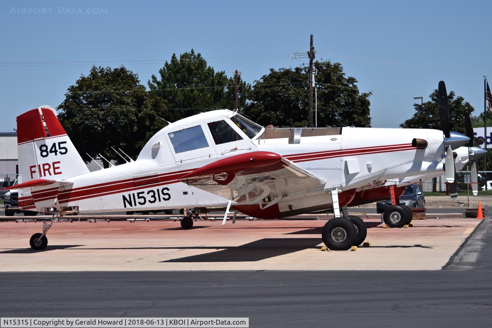 N1531S, 1991 Air Tractor Inc AT-802 C/N 802-0002, Parked on the NIFC ramp.