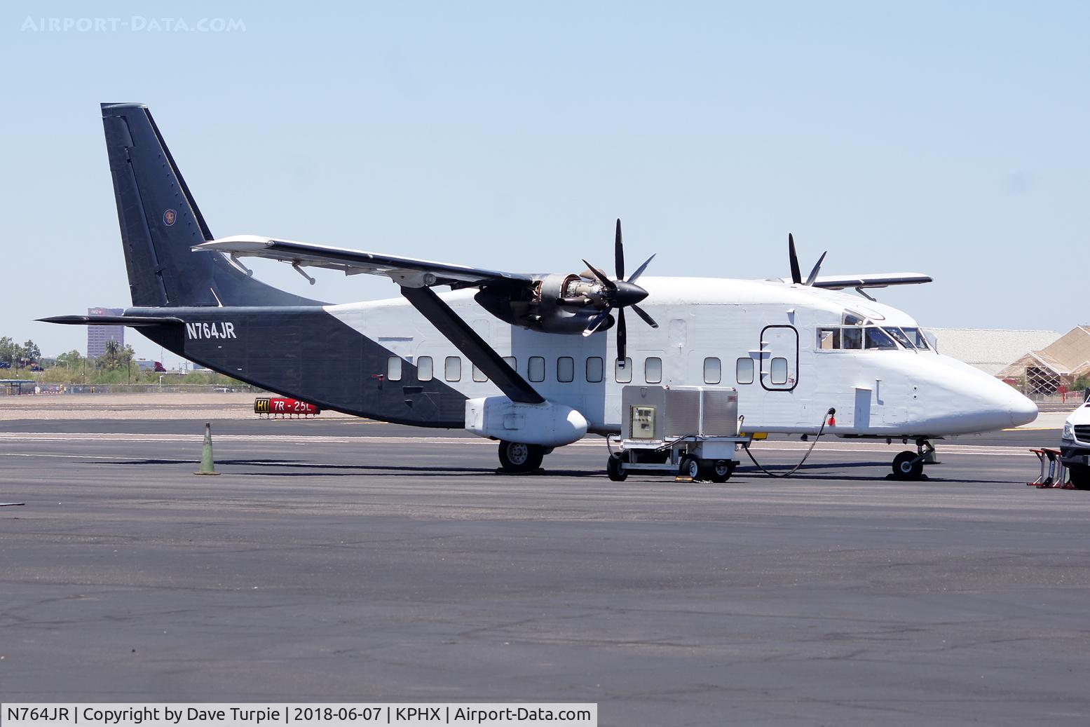 N764JR, 1989 Short SD3-60-300 C/N SH.3764, Operated by Air Cargo Carriers shuttling between KPHX and KTUS. FAA records indicate the AC was manufactured in 1991.