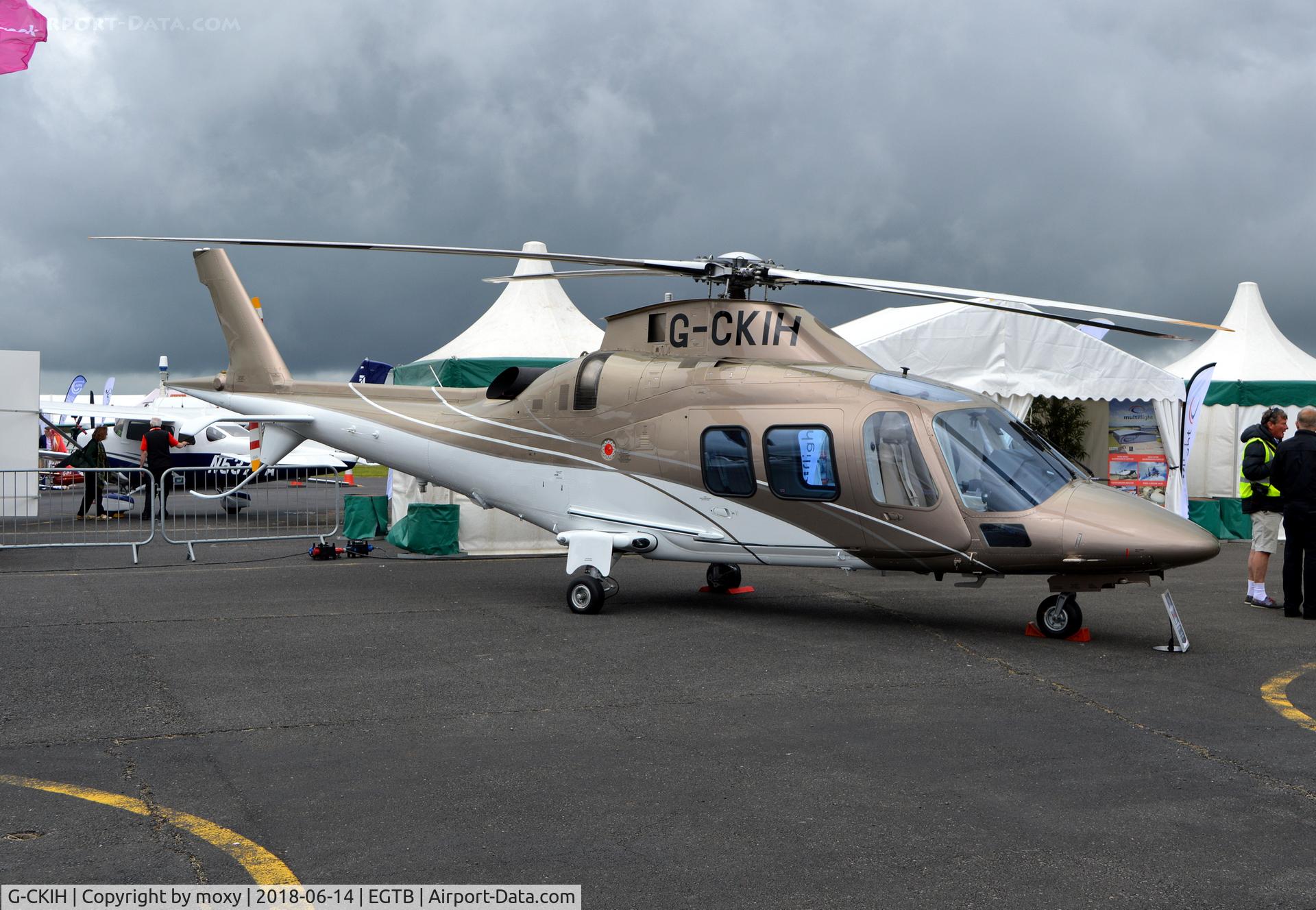 G-CKIH, 2007 Agusta A-109S Grand C/N 22047, Agusta A-109S Grand at Wycombe Air Park. Ex D-HKTG