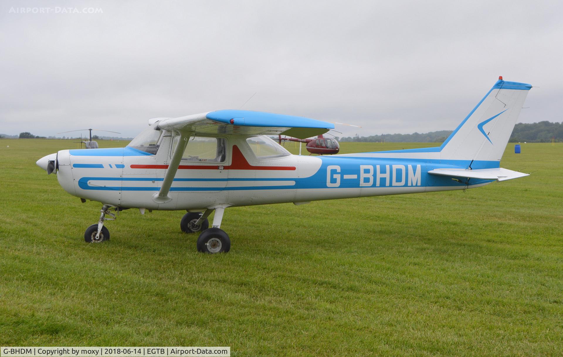 G-BHDM, 1979 Reims F152 C/N 1684, Reims Cessna F152 at Wycombe Air Park.