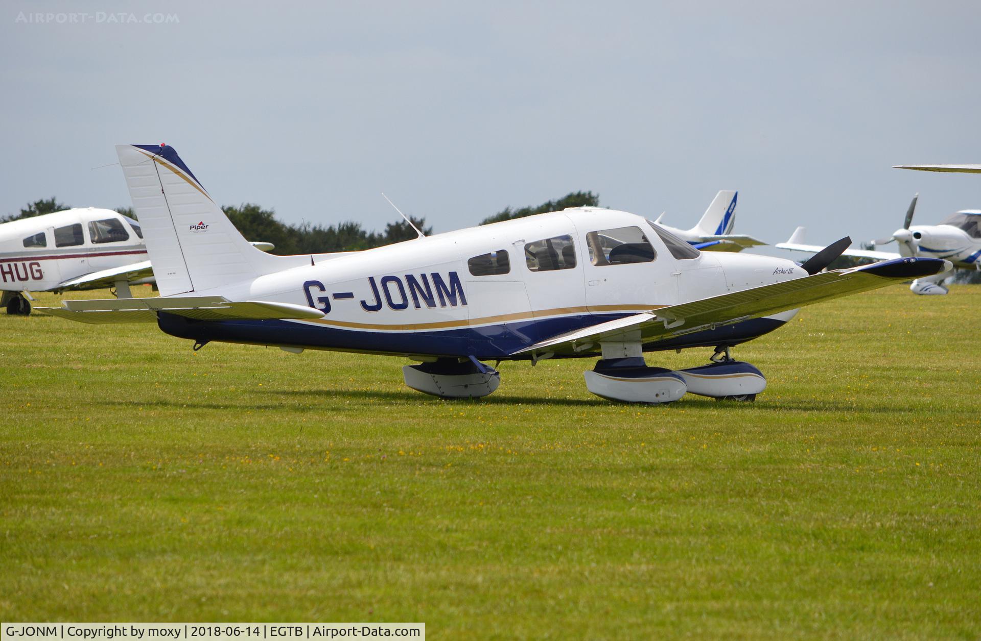 G-JONM, 2005 Piper PA-28-181 Cherokee Archer III C/N 28-43614, Piper PA-28-181 Cherokee Archer III at Wycombe Air Park. Ex OY-PHH