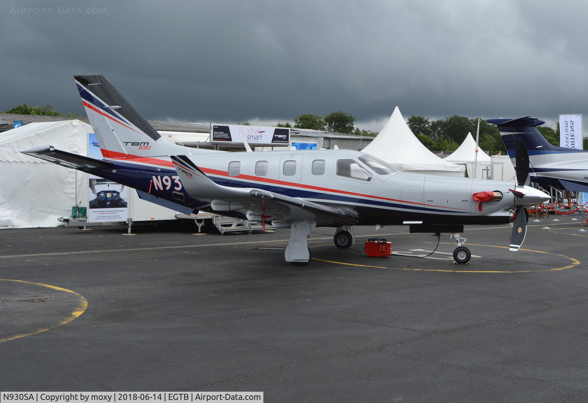 N930SA, 2018 Daher TBM-930 C/N 1241, Compagnie Daher TBM-930 at Wycombe Air Park.