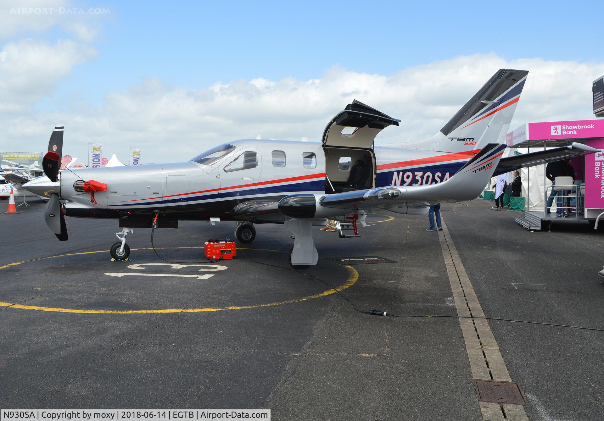 N930SA, 2018 Daher TBM-930 C/N 1241, Compagnie Daher TBM-930 at Wycombe Air Park.
