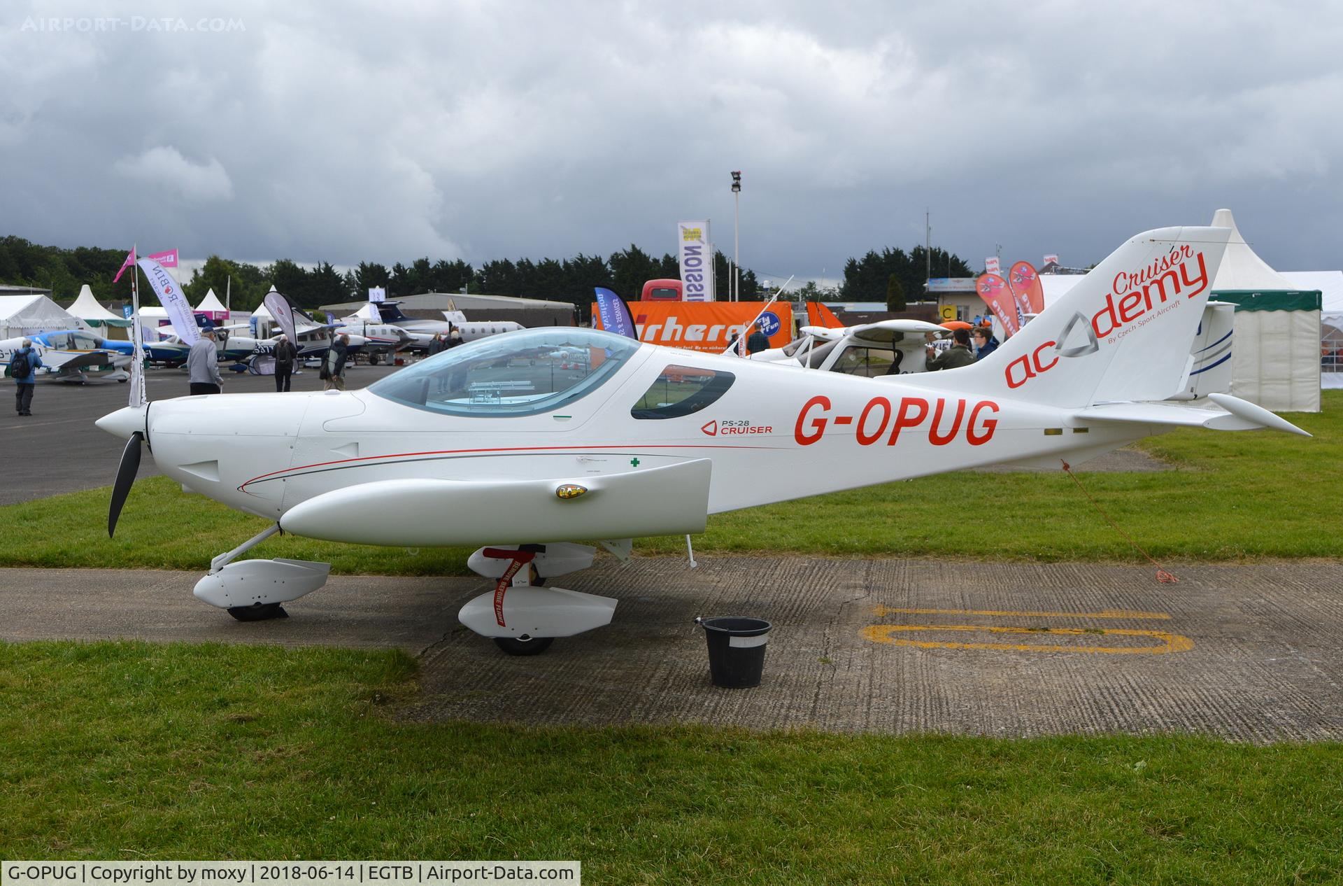 G-OPUG, 2017 Czech Sport PS-28 Cruiser C/N C0604, Czech Sport PS-28 Cruiser at Wycombe Air Park.