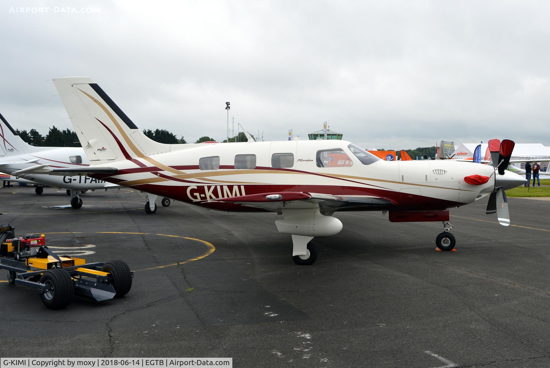 G-KIMI, 2007 Piper PA-46-500TP Malibu Meridian C/N 4697314, Piper PA-46-500TP Malibu Meridian at Wycombe Air Park. Ex F-HPPF.