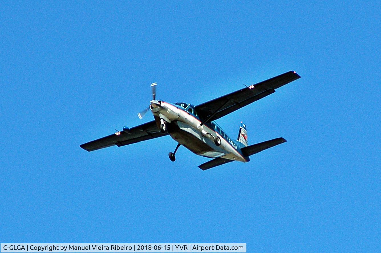 C-GLGA, 1993 Cessna 208B Grand Caravan C/N 208B-0350, Arrival at YVR