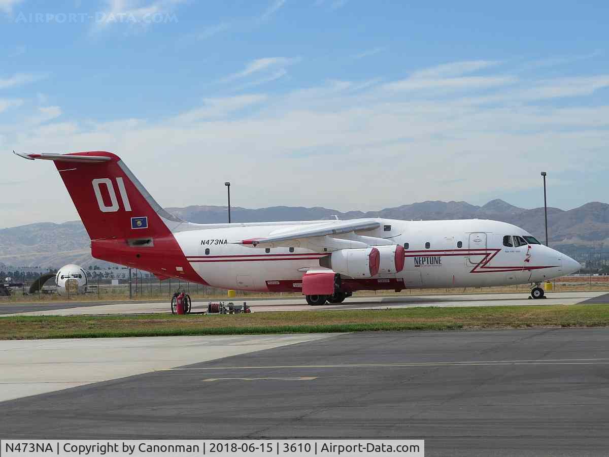 N473NA, 1985 British Aerospace BAe.146-200A C/N E2045, Parked