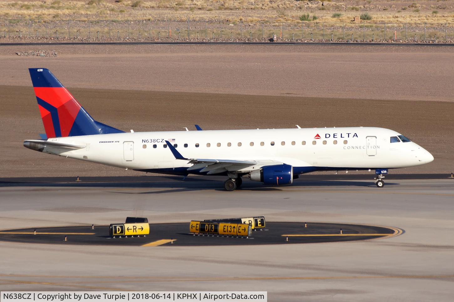 N638CZ, 2008 Embraer 175LR (ERJ-170-200LR) C/N 17000259, No comment.