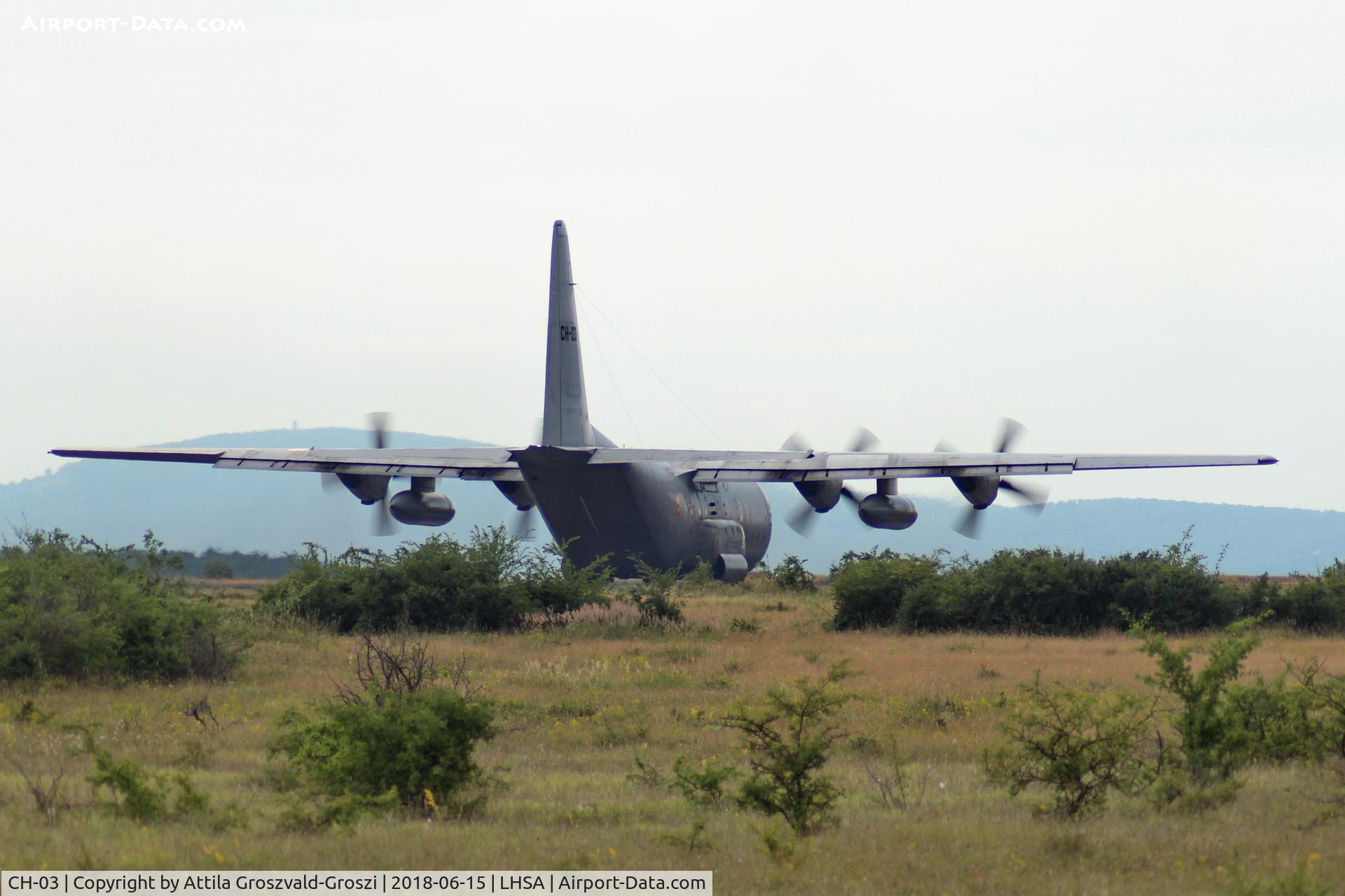 CH-03, 1972 Lockheed C-130H Hercules C/N 382-4461, Szentkirályszabadja ex Military Air base, ETAP-T 18 military exercise